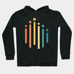 Retro Flying Dice Hoodie